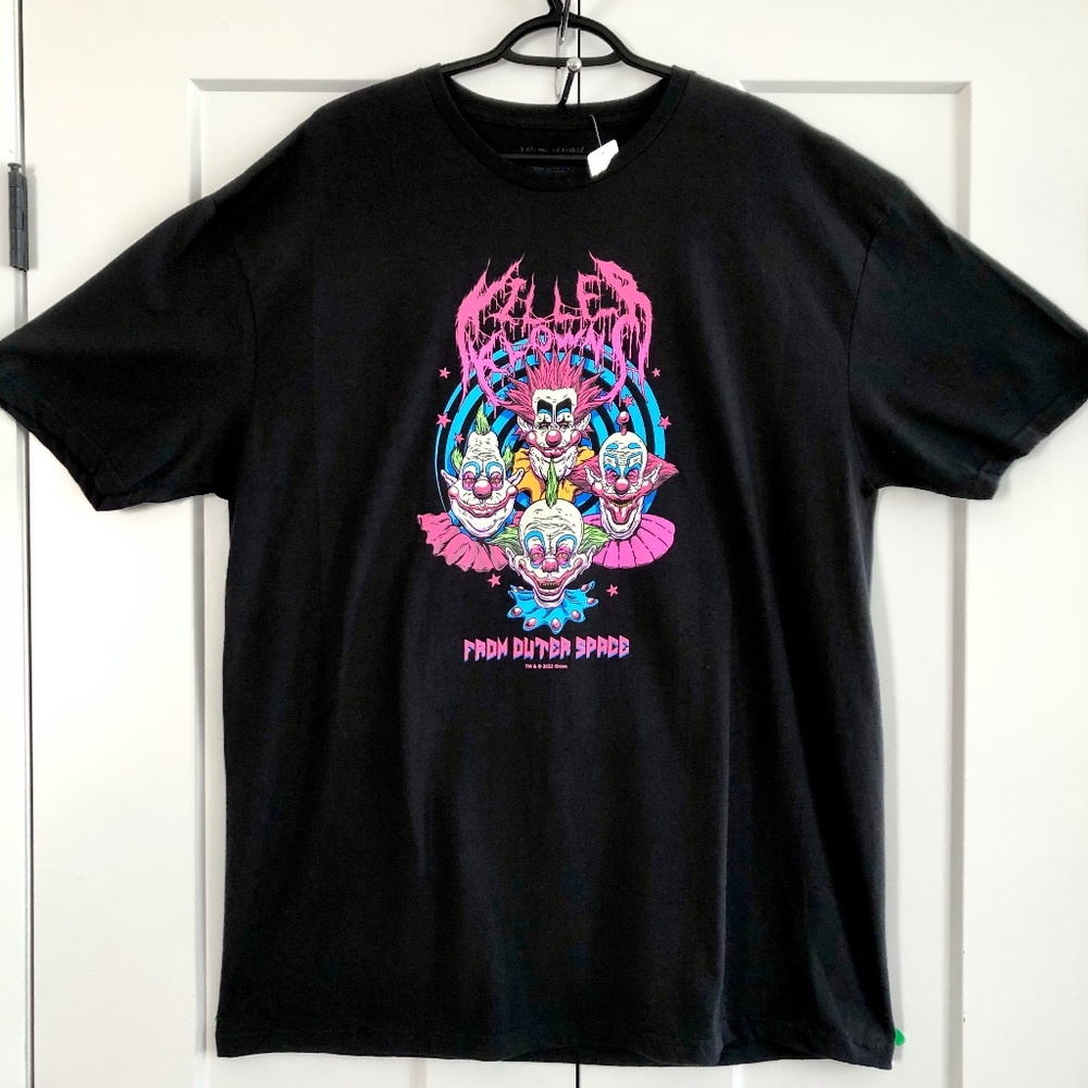 Killer Klowns, From Outer Space, 2022, Mens, T-Shirt, Size XL,‎ NEW, No Tags